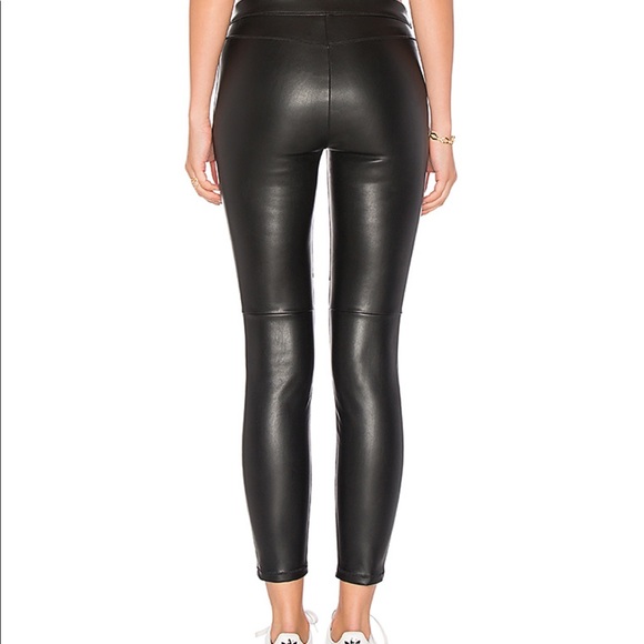 Free People Vegan Leather Leggings - Picture 3 of 6